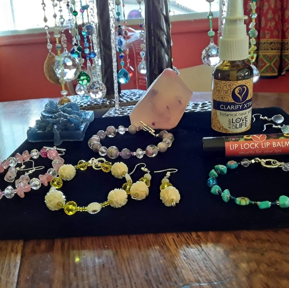 One of a Kind Handmade Crystal Hangings